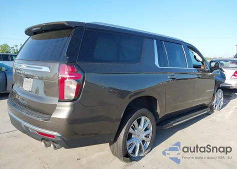 2021 Chevrolet Suburban 4Wd High Country z USA, uszkodzony, nr VIN 1GNSKGKL2MR411444